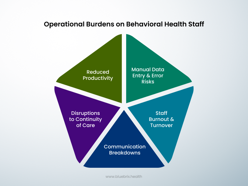 Operational Burdens on Behavioral Health Staff