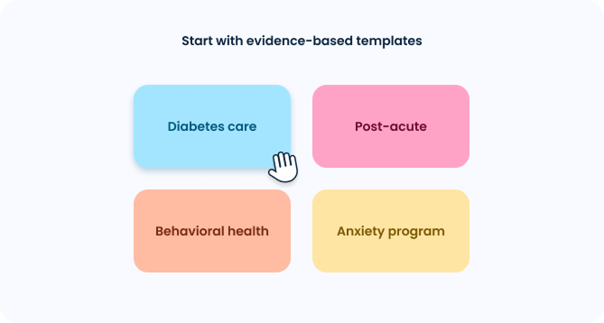 Flexible care pathway